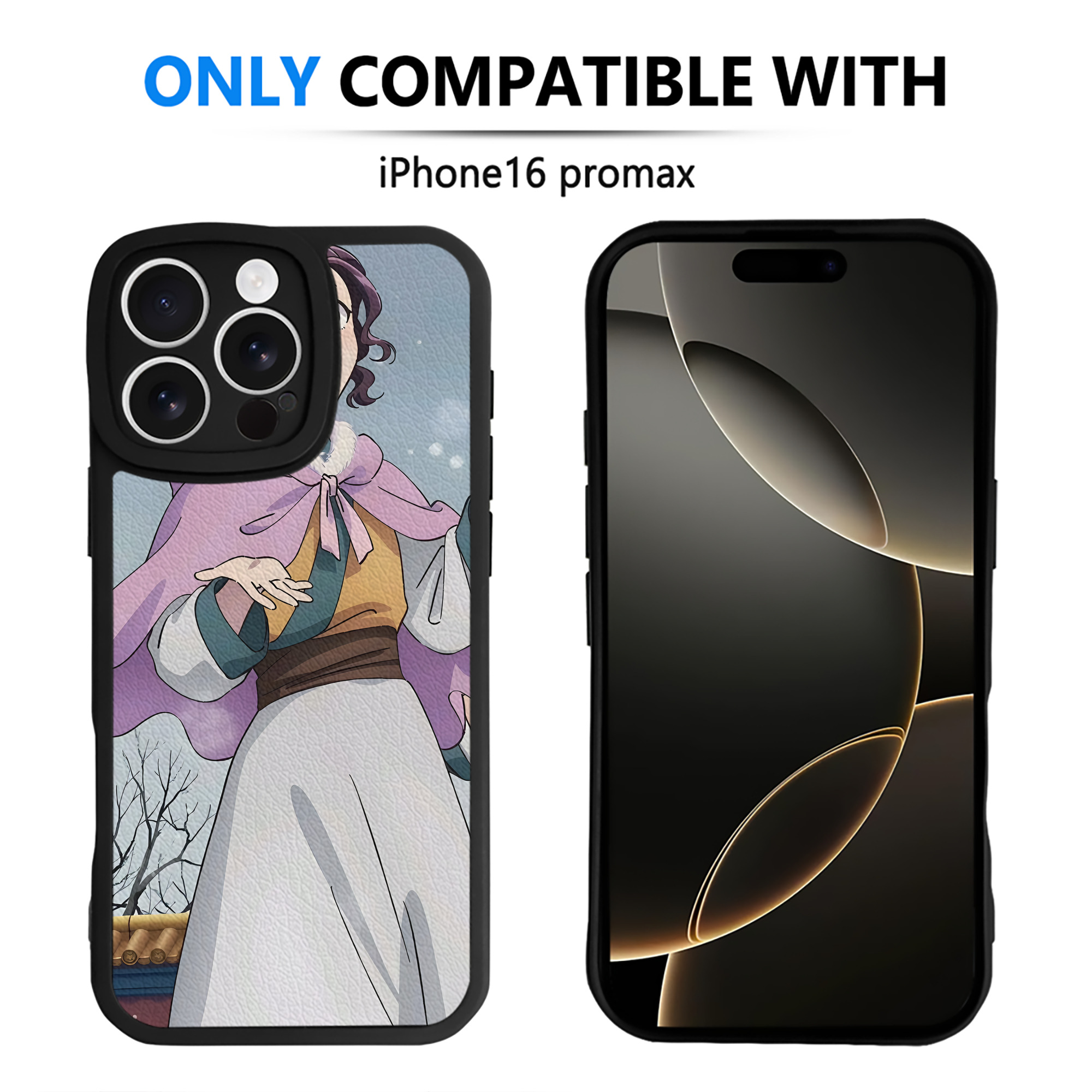 薬屋のひとりごと The Apothecary Diaries 【iPhone 16シリーズ対応】シリコンスマホケース（レザー調） 材質：シリコン